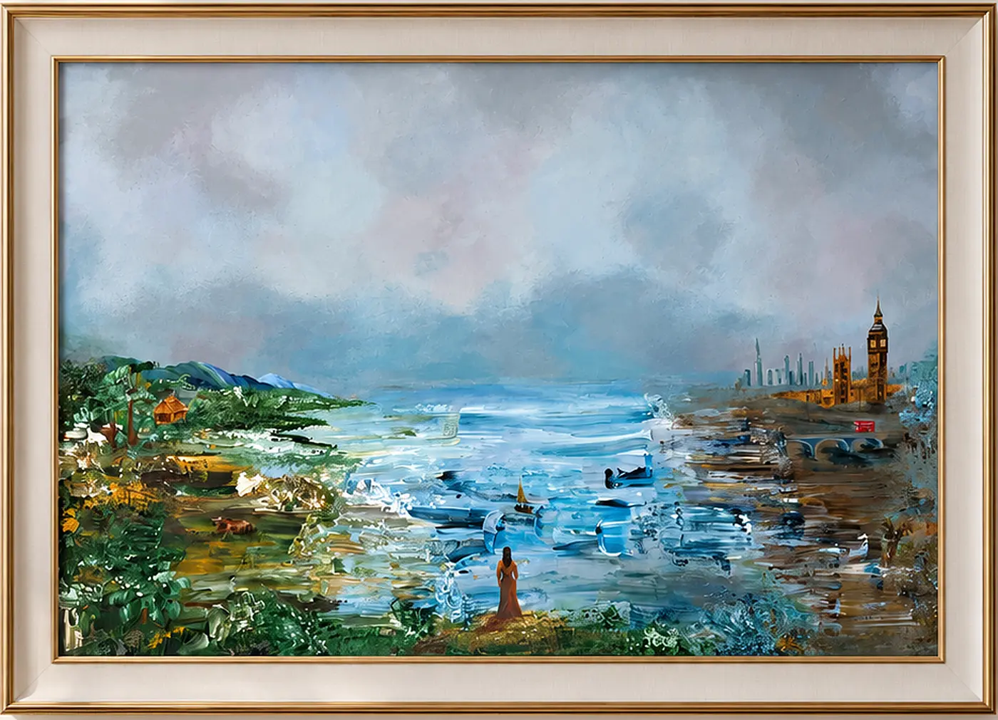Two Horizons by Margherita Iacopini: a barrio, an ocean and the London skyline