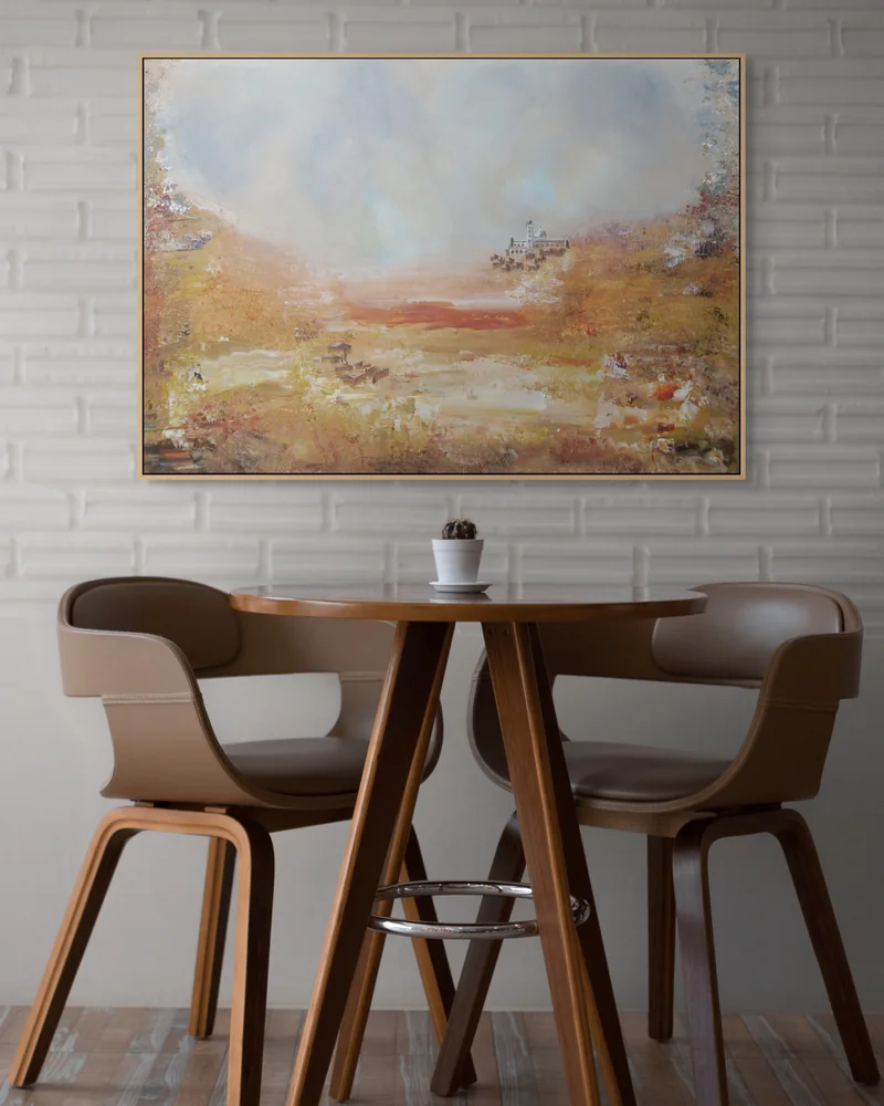 Siena Serenity above a dining table